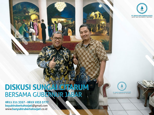 Tim B3S berdiskusi mengenai proyek IPAL